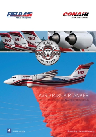 Avro RJ85 2 Page Brochure