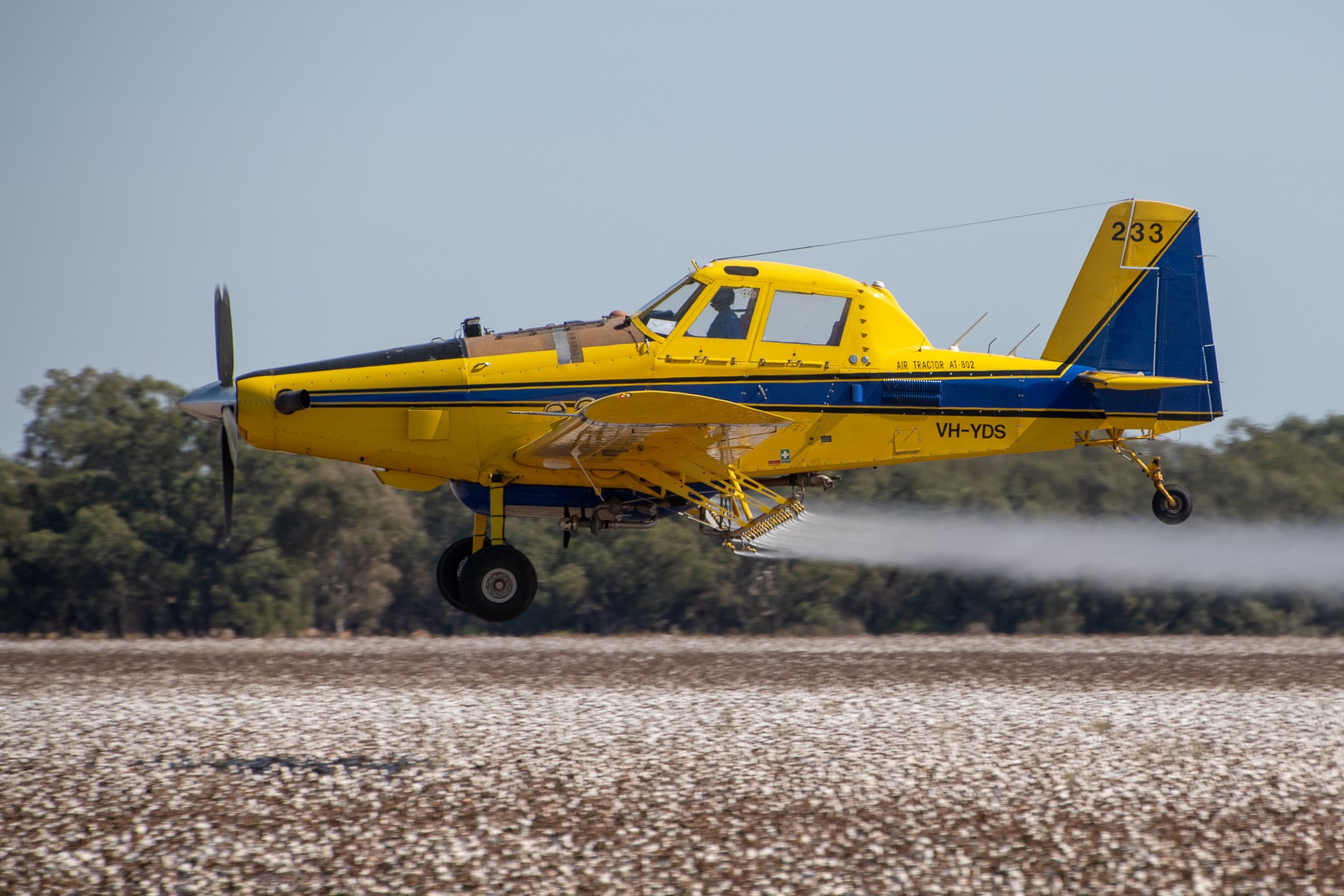 Job – Fixed wing agricultural pilot
